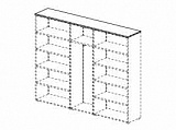 Топ 5-двер. для шкафов с гардеробом (MDF)