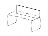 Перегородка к столам на 180 см
