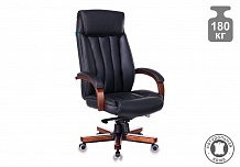 Фото Кресло руководителя T-9922WALNUT мультиблок, до 200 кг, кожа
