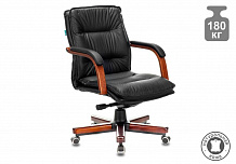Фото Кресло Бюрократ T-9927WALNUT-LOW с низкой спинкой