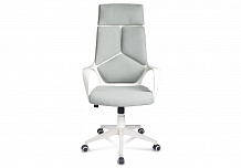 Фото Кресло компьютерное IQ WHITE | АЙКЬЮ, белый пластик, топ-ган, ткань