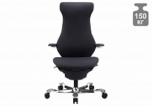 Фото Кресло эргономичное Everprof ATOM Black | АТОМ, синхромеханизм, слайдер, экокожа