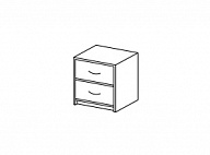 Тумба прикроватная с ящиками